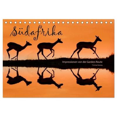 SÜDAFRIKA - Impressionen von der Garden Route (Tischkalender 2027 DIN A5 quer), CALVENDO Monatskalender