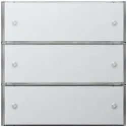 Gira KNX Tastsensor 3 Komfort 3-fach, rws 2033112