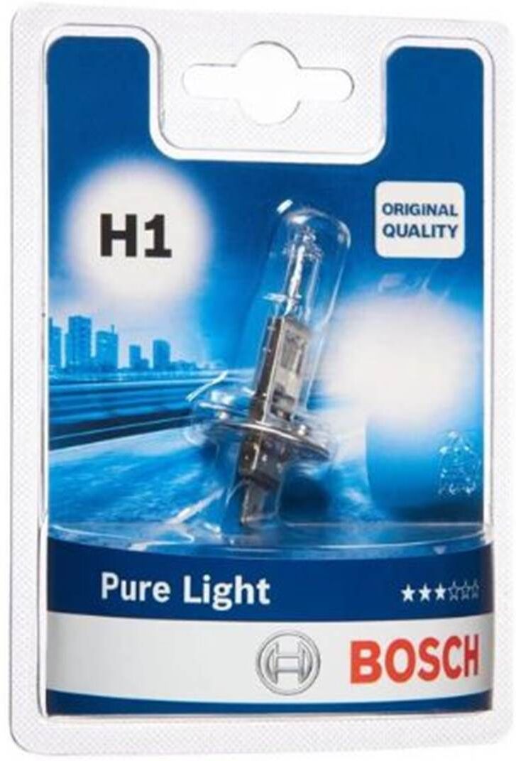Bosch H1 Pure Light - Lâmpada de Halogéneo 12V 55W