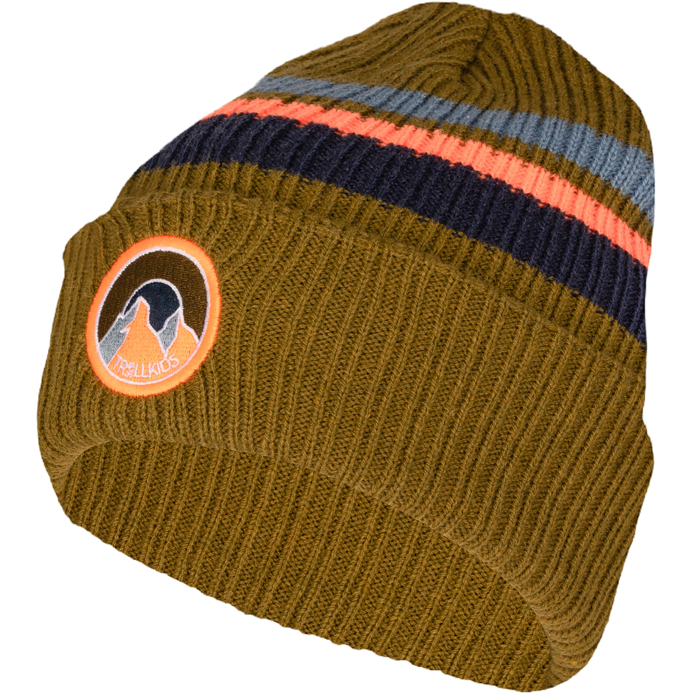 Trollkids Spitsbergen Kinder Mützen & Beanies spruce green Größe 48 Lifestyle Atmungsaktiv