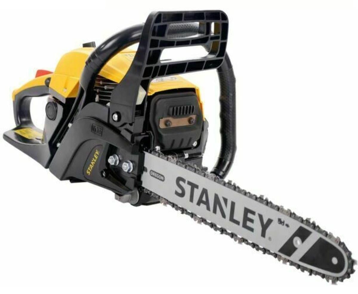 Stanley Kettingzaag Benzine 46cc met 40,64 cm Zwaard, Zwart/Geel