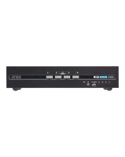 ATEN 4P USB 4K DP Secure KVM Dual Display mit Card Reader (CS1144DP4C-AT-G)