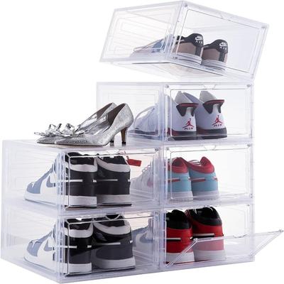 No Plastic Shoe Box with Clear Door
