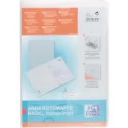 Oxford Angebotsmappe image basic 100551988 DIN A4 farblos tr