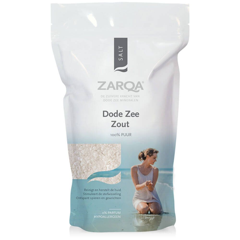 Zarqa Puur Dode Zee Magnesium Kristallen 1 kg Badesalz