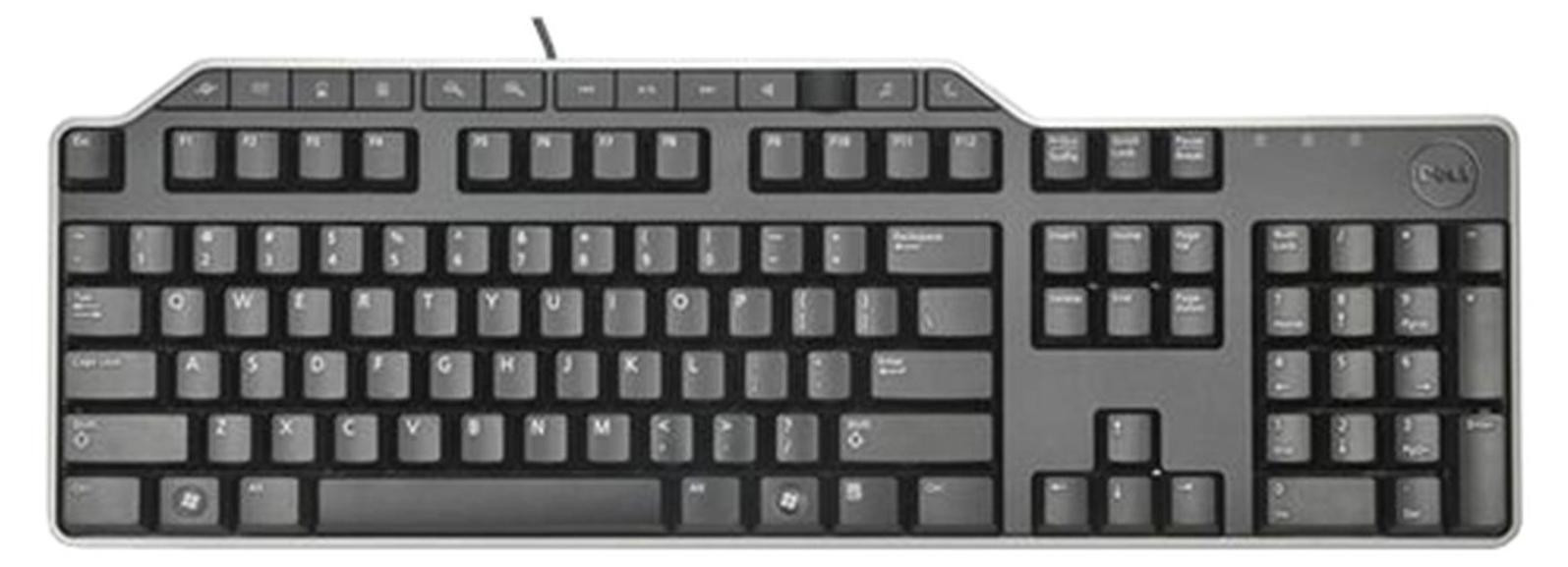 Dell KB-522 Bekabeld Bedrijfs-multimedia-toetsenbord