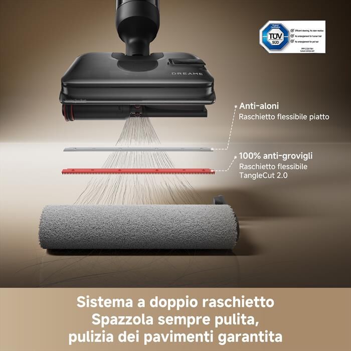 DREAME Scopa Elettrica H15 Heat-nero