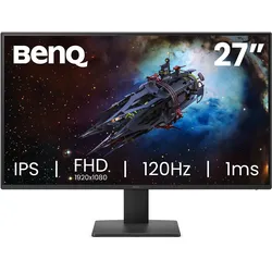 BenQ GW2791P, 27" Full HD IPS, 1920 × 1080, 120 Hz, 250 Nits, HDMI, DisplayPort, 99 % sRGB, Schwarz