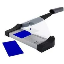 pavo Hebel-Schneidemaschine Cutter II, DIN A4, grau/schwarz Schneidleistung: 12 Blatt, Schnittlänge: 320 (12 Blätter, A4), Schneidemaschine, Schwarz, Grau