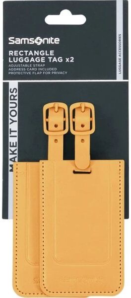 Samsonite Bagagemærke, Gul - Ta Revolution