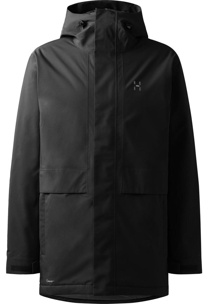 Haglöfs Herren Winterjacke Salix Proof Mimic II Parka Men Schwarz XXL
