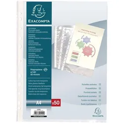 Exacompta, Mappe, Prospekthüllen (50x)