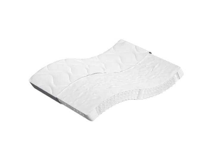 KTHLBRH Matratze Taschenfederkern Mittel 140x190 cm mit Schaumstoffschicht Atmungsaktiv, hautfreundlich, druckentlastend, geräuschabsorbierend, komprimiert verpackt