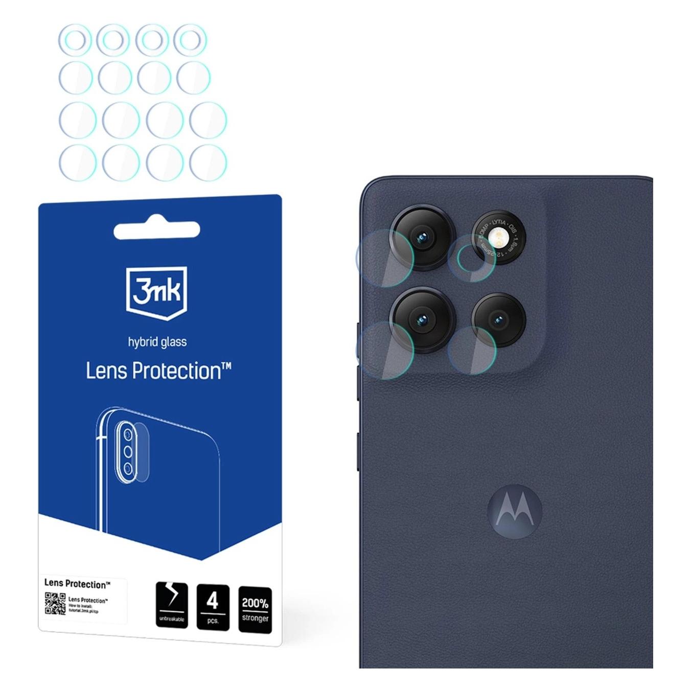 3MK - Objektivschutz - Motorola Moto G86 / G86 Power - Klar (4 Stk., Motorola Moto G86) (5903108668477)