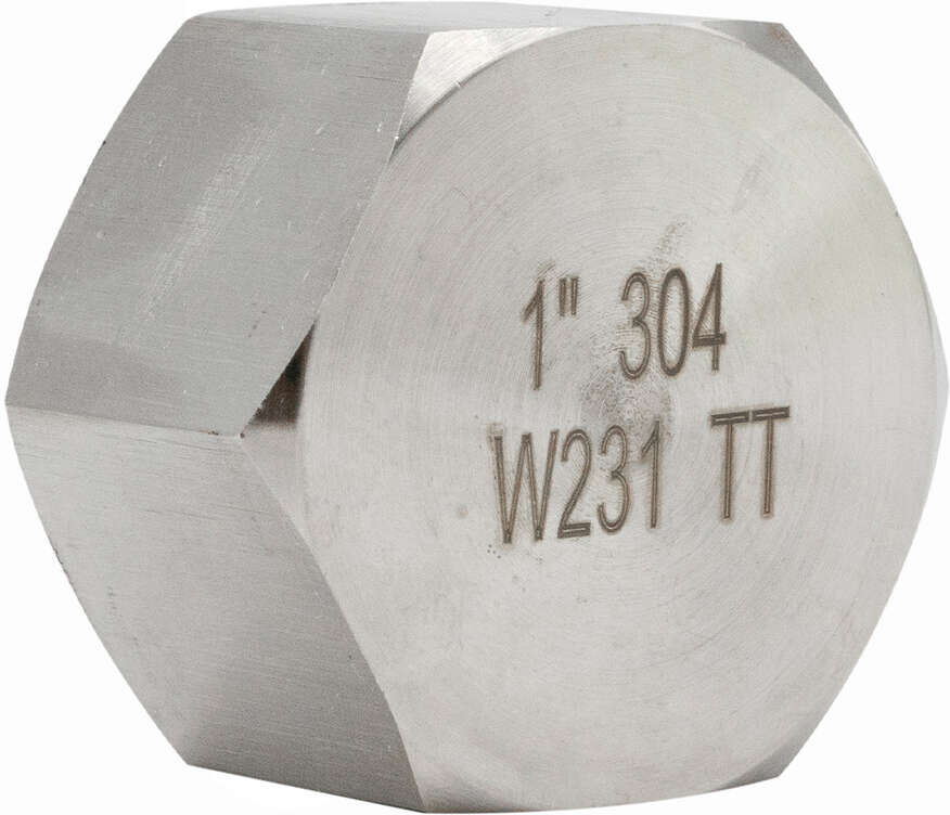 Polsinelli Tappo femmina inox 1"