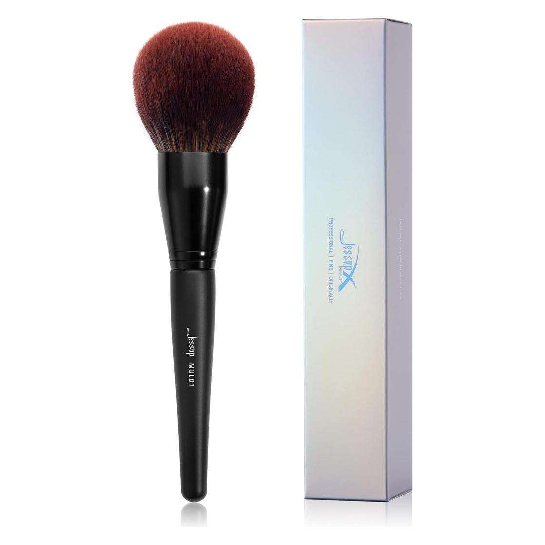 Powder Makeup Brush Large Fineral Powder Brush for Full Face Body Makeup Vegan Flawlessly Fac (46931603)
