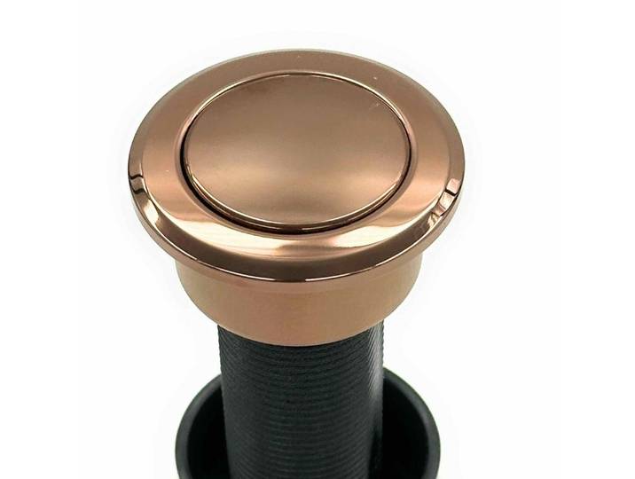 FRANKE Einbauspüle Franke Ersatzteil Ventil, Druckknopf rund, integriertem Clicker COPPER