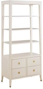 Callista Bookshelf - Whitewash - Ballard Designs