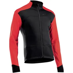 Northwave, Herren, Velojacke, Reload (S), Schwarz, Rot, S
