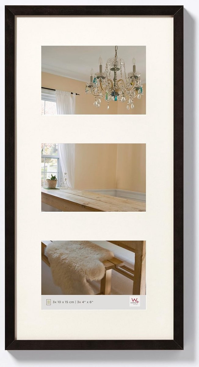Fotolijst Zwart 10x15 cm - Houten Gallery Frame voor een Gezellige Sfeer