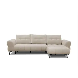 ECKSOFA SALVINI 4-Sitzer, ecru