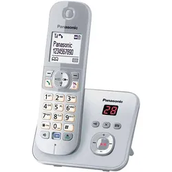 Panasonic KX-TG6823GS, Telefon, Silber, Weiss