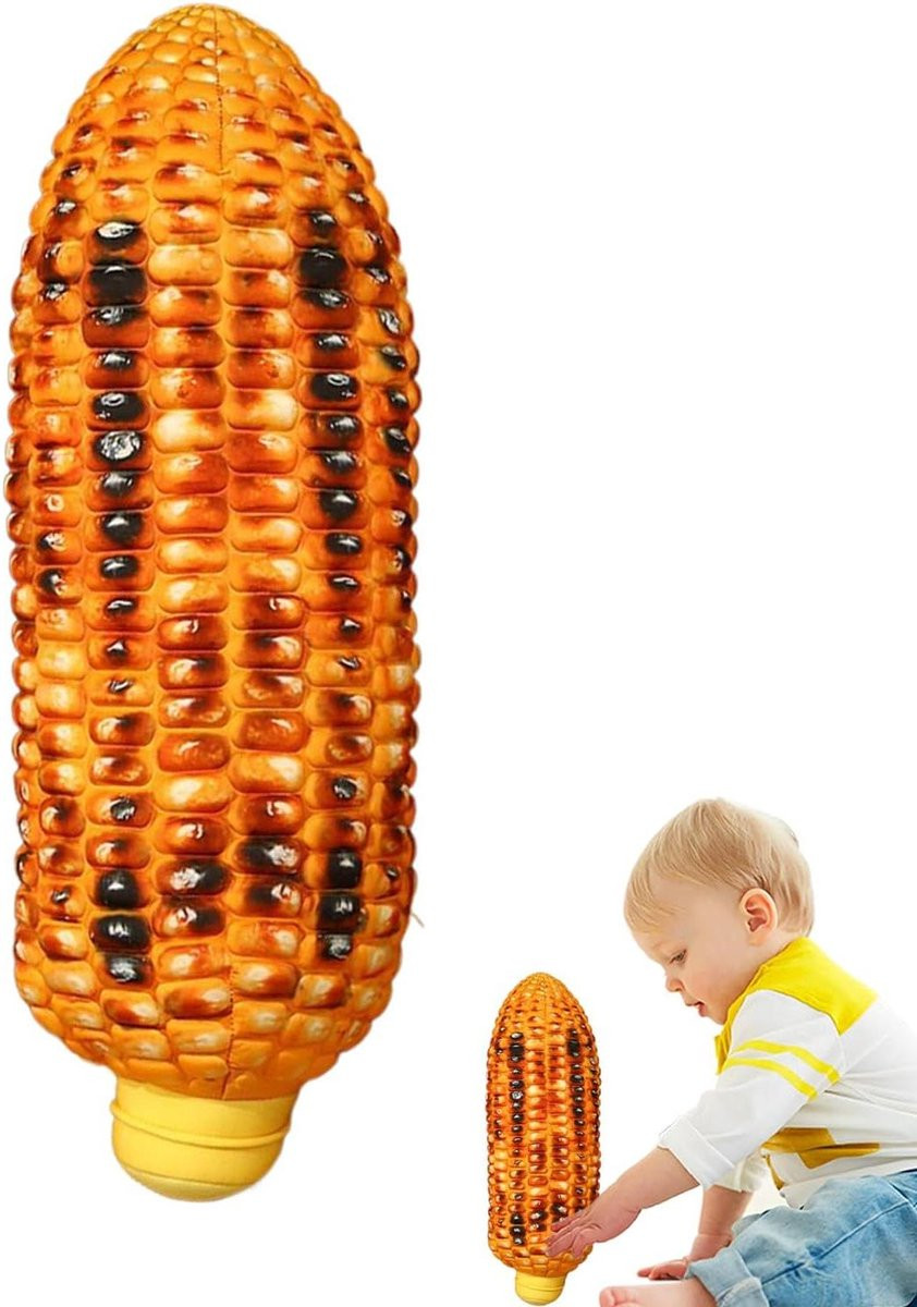 Pluche Maïskussen Gekookte Maïs Decoratie en Knuffel voor Volwassenen