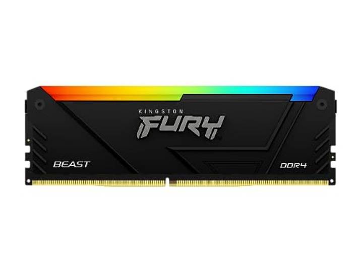 Kingston FURY Beast RGB 32GB 3200MT/s DDR4 CL16 DIMM Desktop werkgeheugen KF432C16BB2A/32
