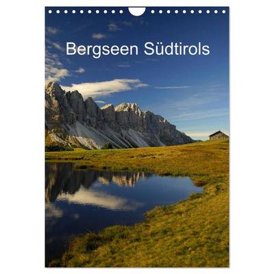Bergseen Südtirols (Wandkalender 2026 DIN A4 hoch), CALVENDO Monatskalender