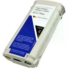Kompatible Tintenpatrone ersetzt Pitney Bowes Connect+ PFC+B  blau