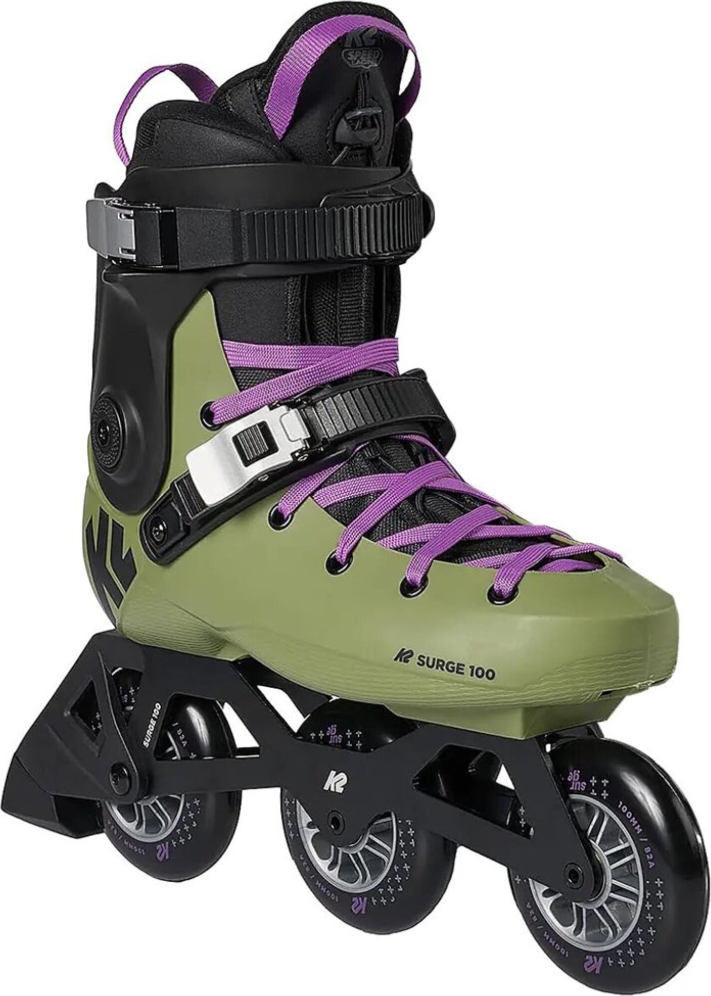 K2 Surge 100 Hardboot Inline Skates 265 mm Kufenlänge ILQ 7 Lager