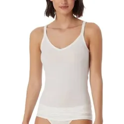 Schiesser Personal Fit Spaghetti Top Elfenbein 3XL Damen