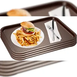 APS 4er Set APS Fast Food-Tablett/Serviertablett45 x 35,5 cm, H: 2 cm