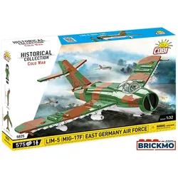 Cobi Historical Collection Cold War 5825 MIG-17F East Germany Air Foce 5825