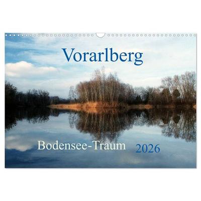 Vorarlberg Bodensee-Traum2026 (Wandkalender 2026 DIN A3 quer), CALVENDO Monatskalender