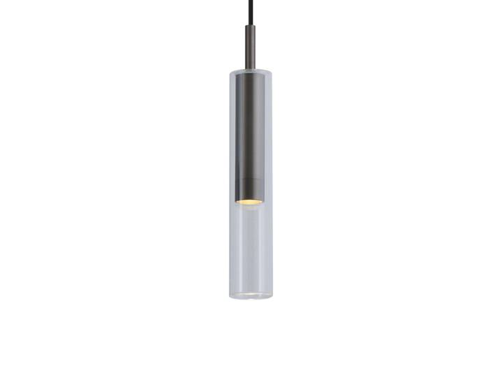 Spot moderne couleur bronze avec verre transparent pour système