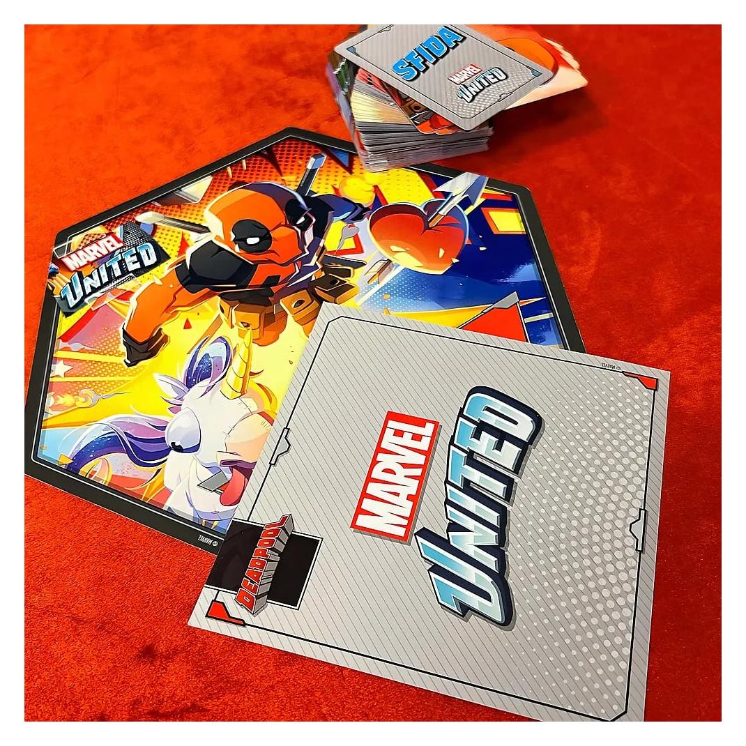 Asmodée Marvel United: Deadpool - Ed. Italiana (Deutsch) (9989)