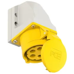 PCE 115-4k CEE-Wandsteckdose (kompakt) 16A 5p 4h IP44 1154k