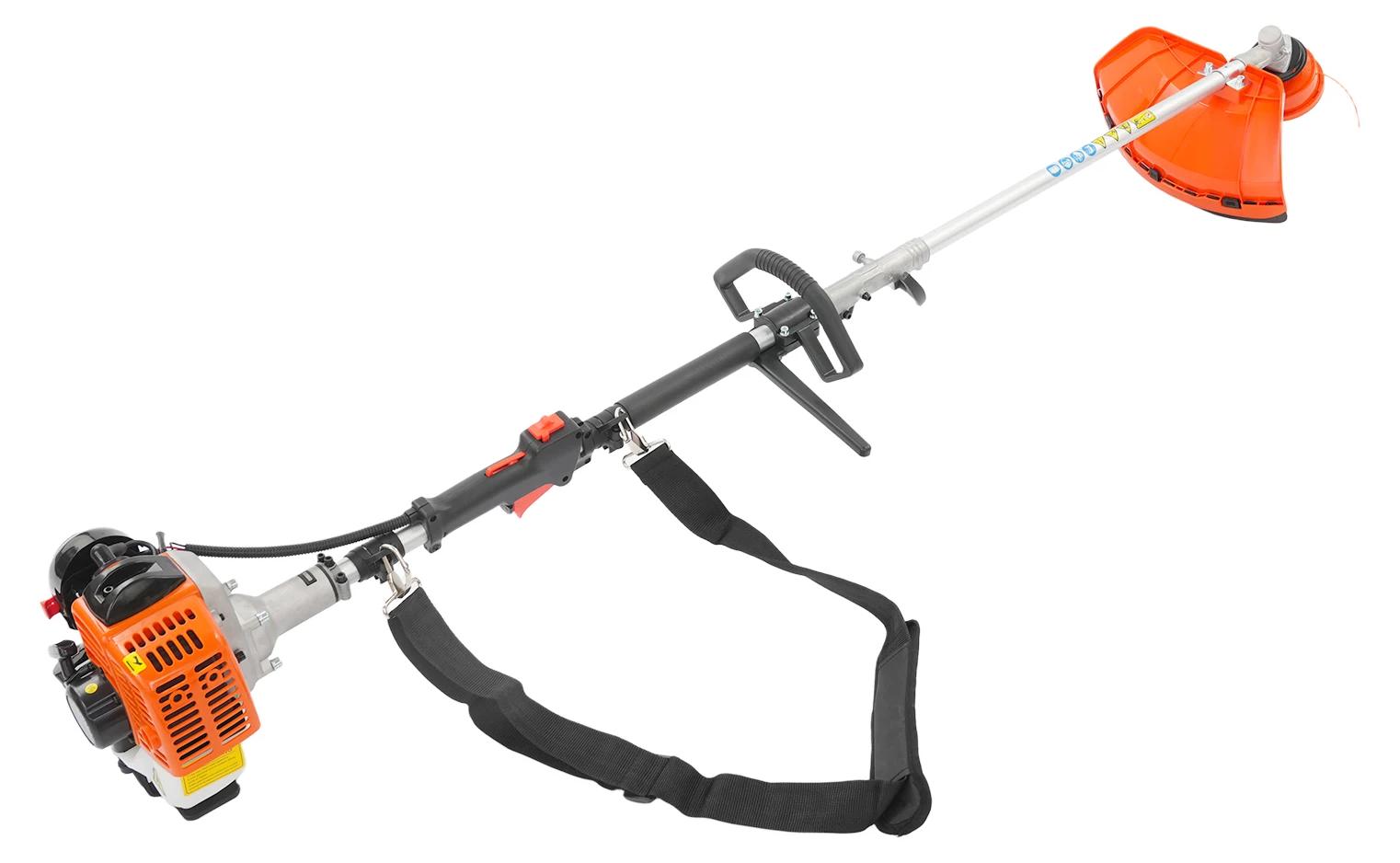 Benzin-Rasentrimmer - #90 - Fadentrimmer - 2-Takt-Motor - 25,4 cm³ - Luftgekühlter Einzylindermotor - Professionell - Orange