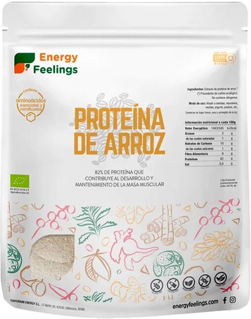 Energy Feelings Superfood Proteína De Arroz Eco 1 Kg
