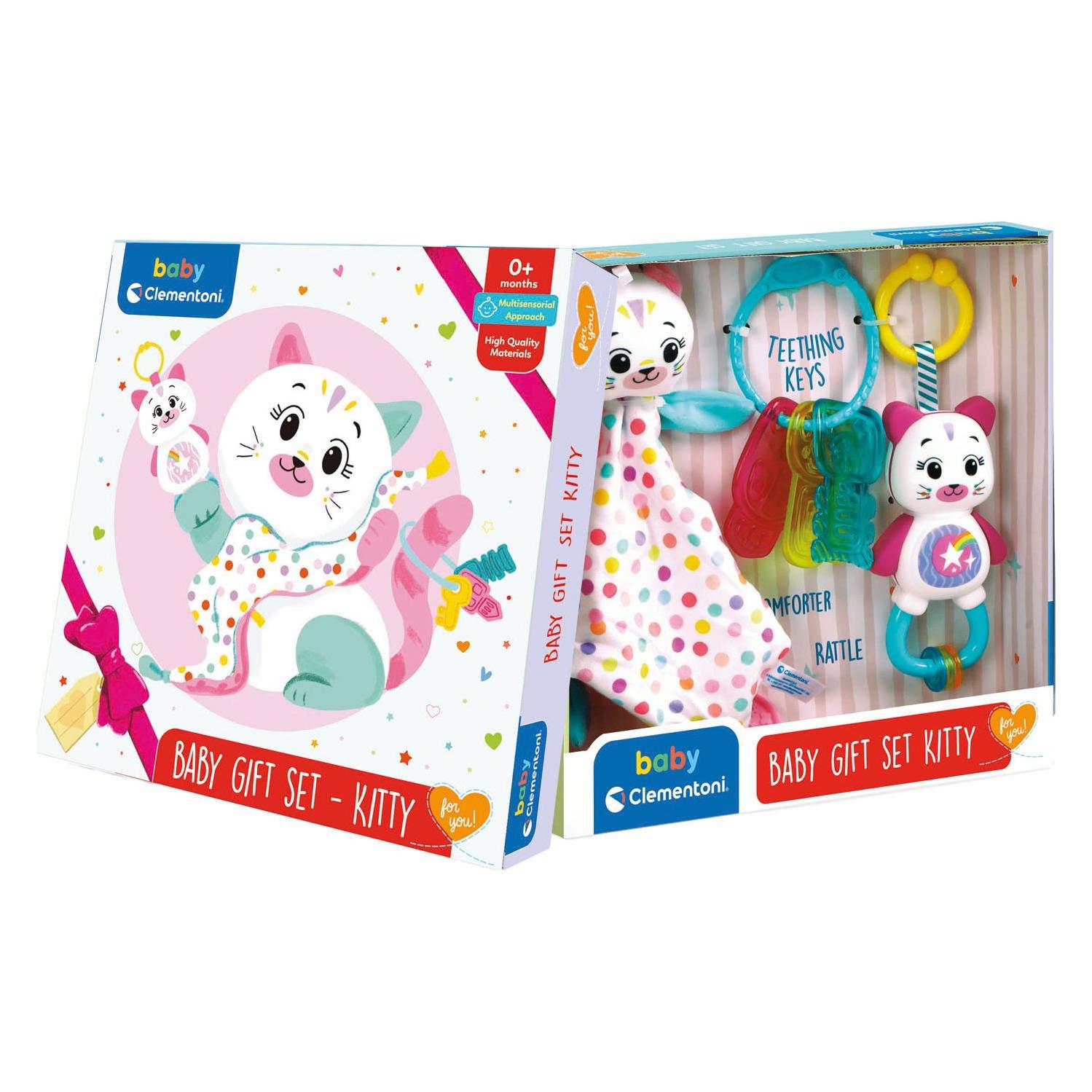 Clementoni Baby - Geschenkset Kitty (B0BSR9MK77)