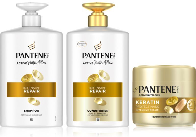 Pantene Pro-V Active Nutri Plex Intensive Repair ensemble pour cheveux abîmés