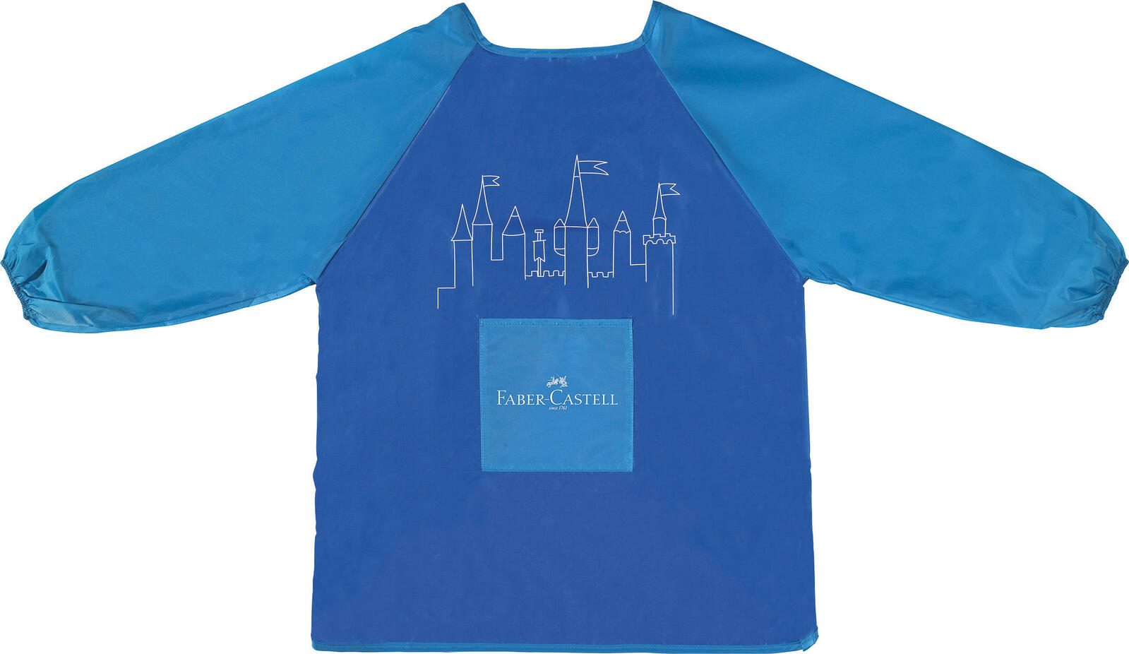 FABER-CASTELL unisex Kinder Malschürze blau 201203
