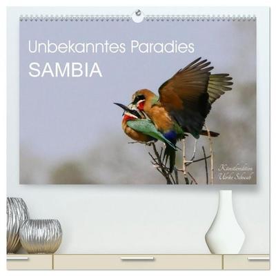 Unbekanntes Paradies Sambia (hochwertiger Premium Wandkalender 2027 DIN A2 quer), Kunstdruck in Hochglanz