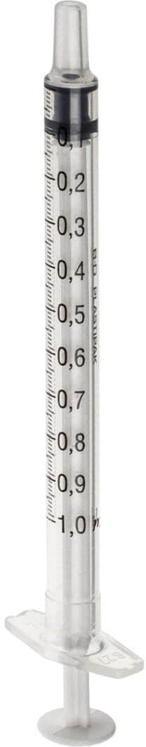 BD Plastipak Spuiten 1ML (120 stuks)