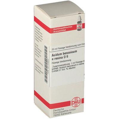Acidum Benzoicum E Resina D 6 Dilution 20 ml