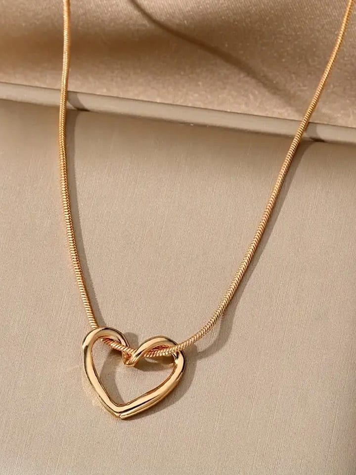 atelier MIU Vergold. Halskette mit Anhänger - (L)42 cm - onesize