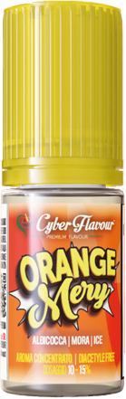 Cyber Flavour Orange Mery Aroma Concentrato 10ml Albicocca Mora Ghiaccio
