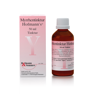Hofmann & Sommer GmbH & Co. KG MYRRHENTINKTUR Hofmann's 50 ml 00691122