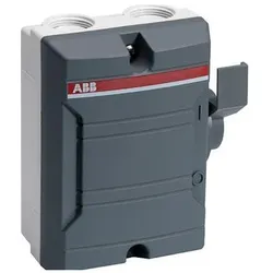 ABB, Systemstromversorgung, Sicherheitsschalter 16A 3-polig M25 ohne Hilfskontakt BWS 316F TPN
